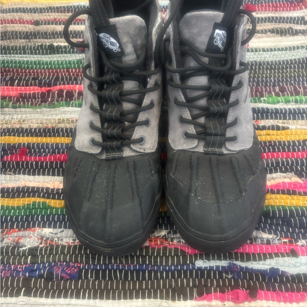 Vans Black and Gray Rain & Snow Boots